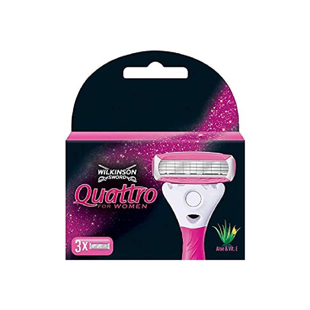 Wilkinson sword quattro for women 4 ultra-thin blades 3pk