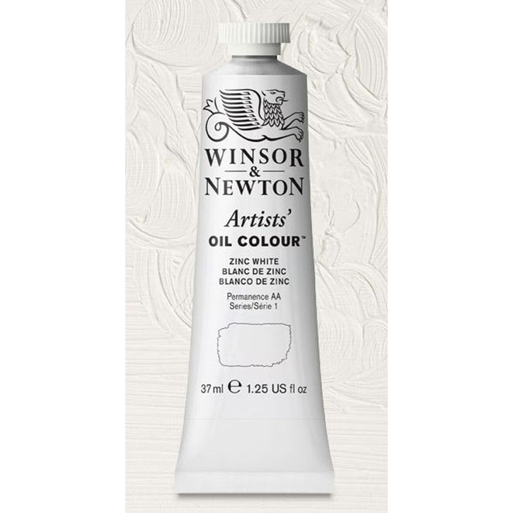 Winsor & newton artists oil colour zinc white serie 1 1214748 37ml