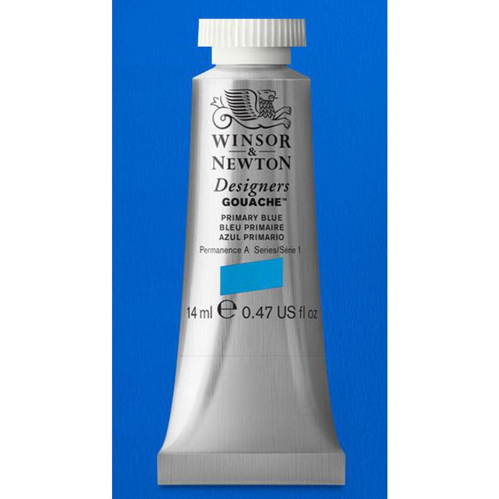 Winsor & newton designers gouache primary blue serie 1 0605523 14ml