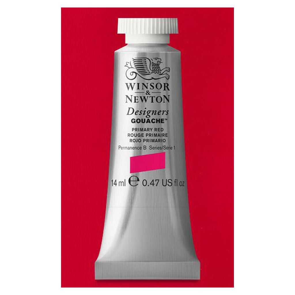 Winsor & newton designers gouache primary red serie 1 0605524 14ml