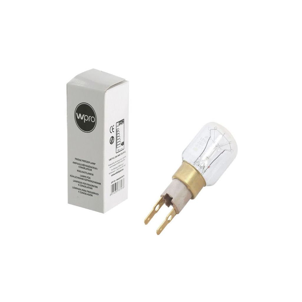 Wpro fridge freezer lamp 15W T-CL 230-240V T25 FP CL