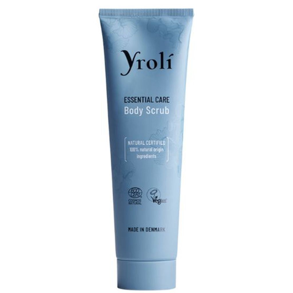 Yroli essential care body scrub 100% natural origin ingredients 150ml