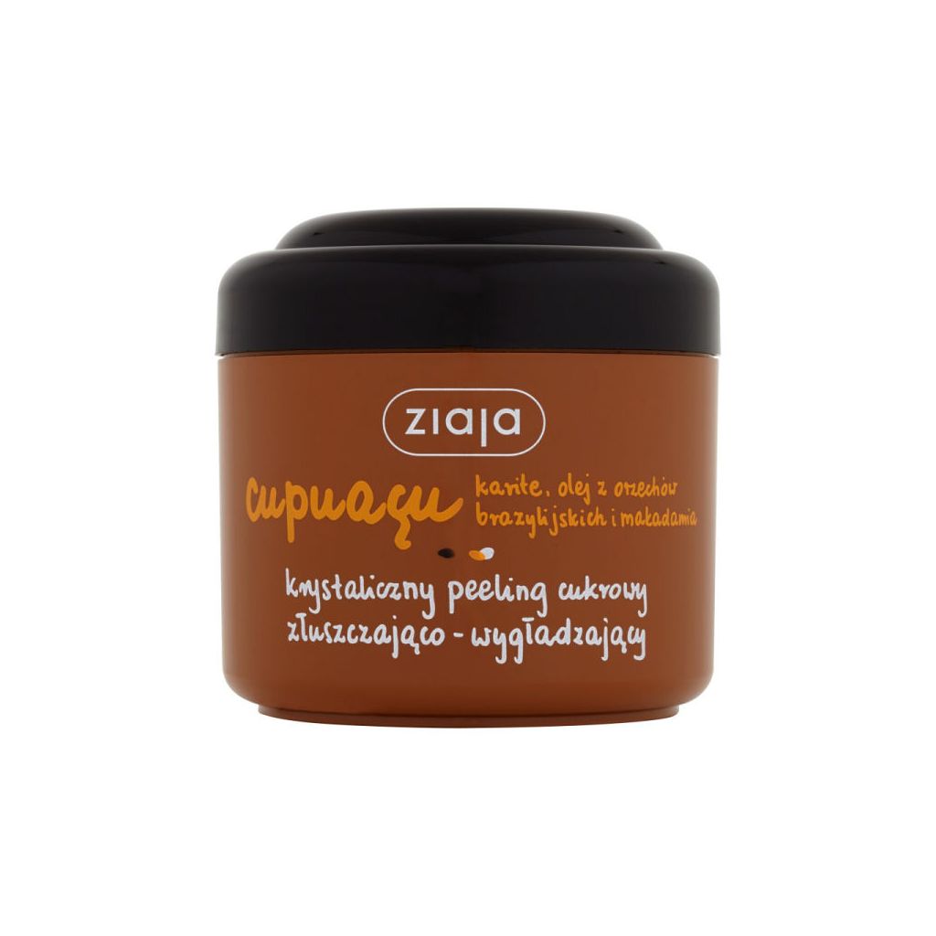 Ziaja cupuacu crystalline sugar scrub exfoliating-smoothing 200ml